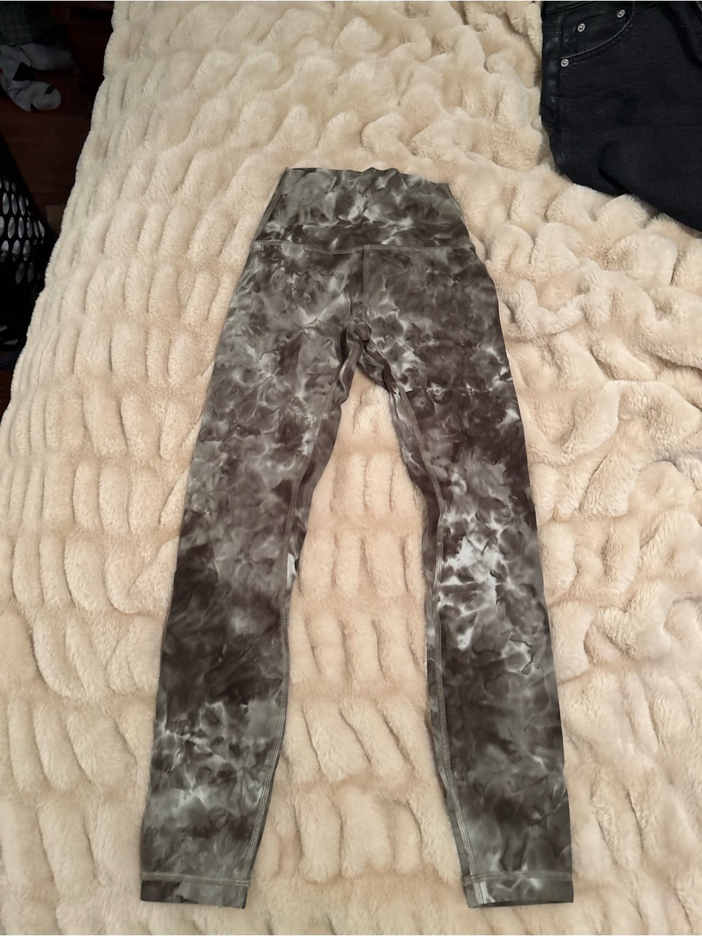 lululemon athletica Grey Tie-Dye High-Rise Jeggings